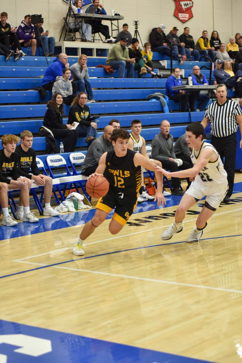Senior Eli Eck will be a key contributor to the Owls basketball team.